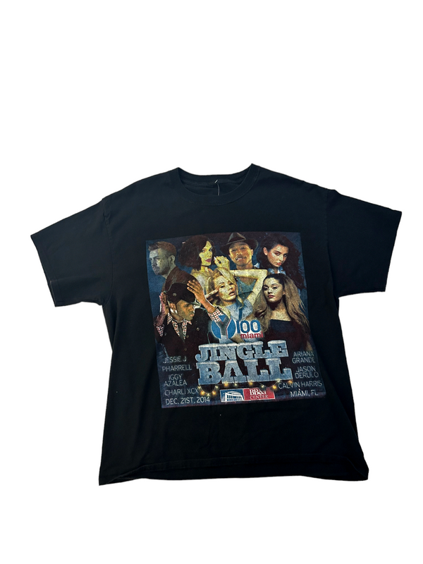 Y100s Miami Jingle Ball Event Tee Size L