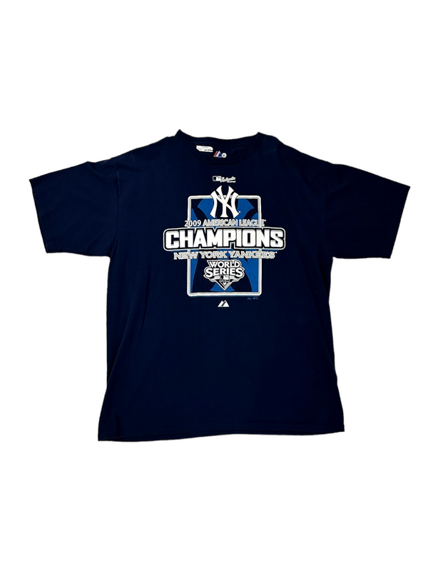 2009 New York Yankees American League Champions Men's Tee Size XL