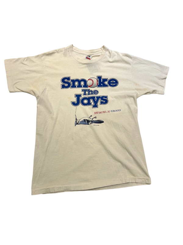 Vintage Smoke The Jays Toronto Graphic Tee Size XL