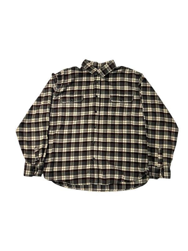 Long Sleeve Flannel Men's Size L