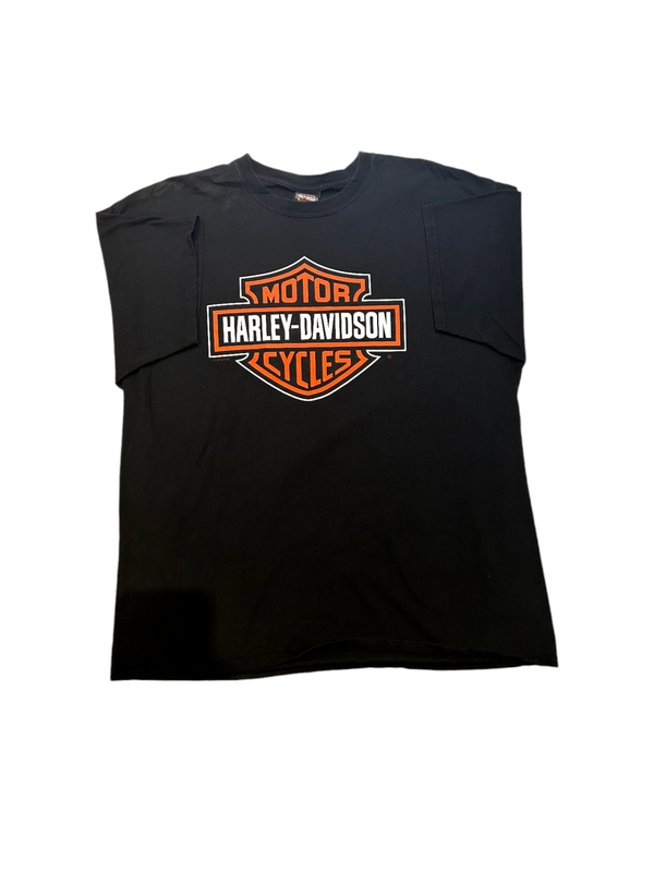 Vintage Harley Davidson Motorcycles Quantico, VA Men's Tee Size 2XL