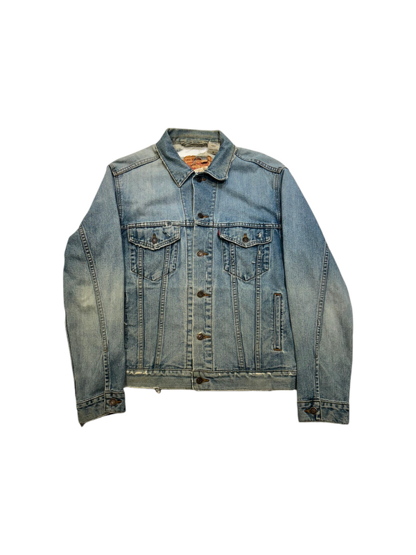 1-800 Vintage Now Levi's Distressed Denim Jacket Size M