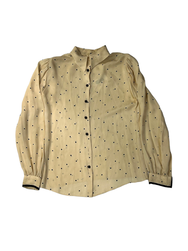 Vintage Polka Dot Valentino Blouse Size M