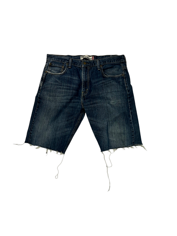 1-800 Rework Levi's Cut Off Denim Shorts W 36