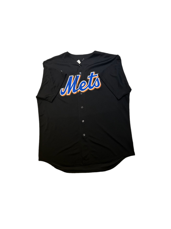 Vintage New York Mets MLB Black Jersey Size XL