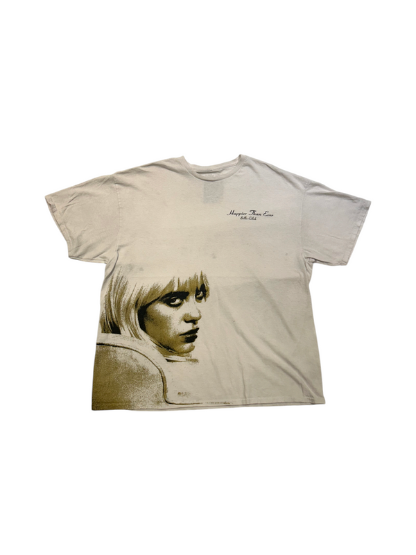 Billie Eilish Happier Than Ever Tee Size XL