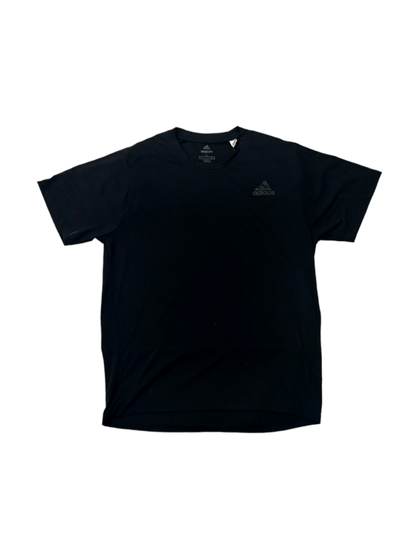 Adidas Men's Plain Black Tee Size L