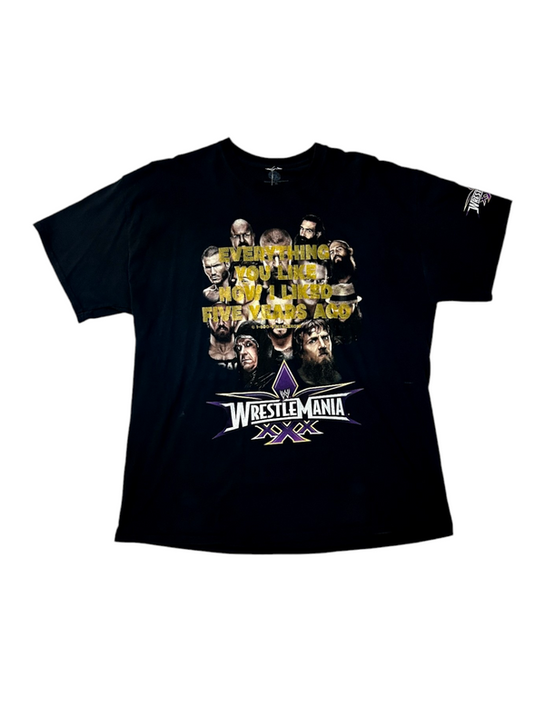 1-800 Vintage Now WWE Wrestlemania Tee Size XL