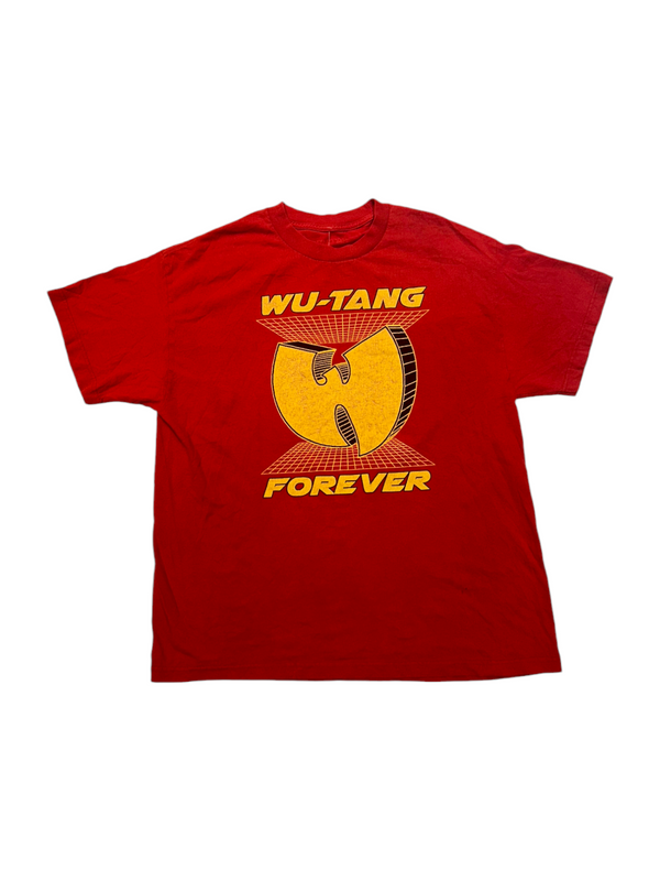 Vintage Wu-Tang Clan Forever Red Tee Size L