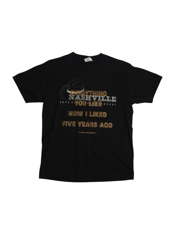 1-800 Vintage Now Nashville Men's Black Tee