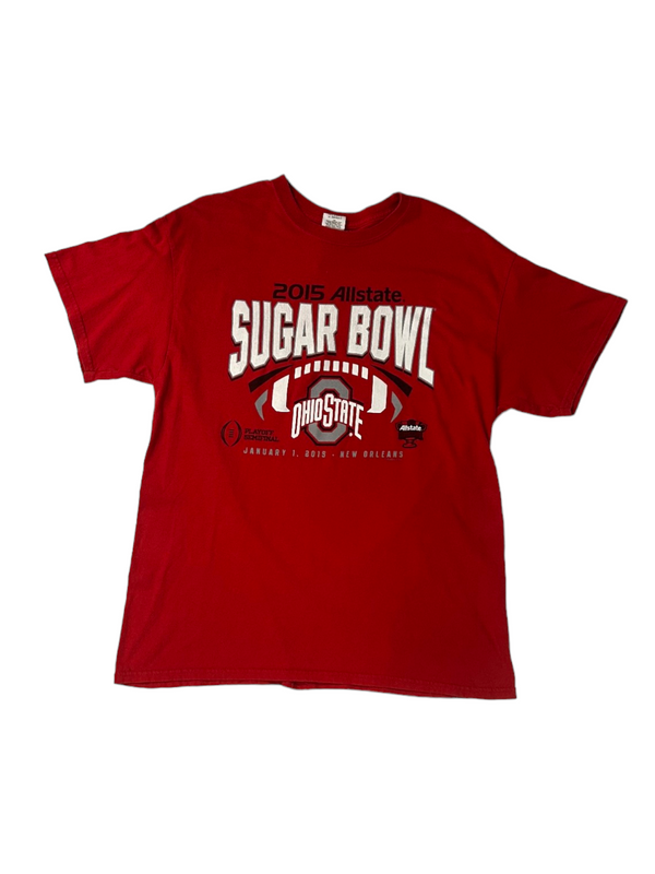 Ohio State University Sugar Bowl Buckeyes Football Men's Tee Size L