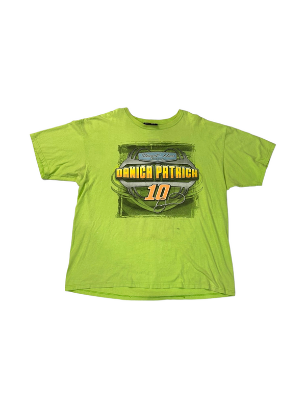 Vintage NASCAR Danica Patrick Green Tee Size 2XL