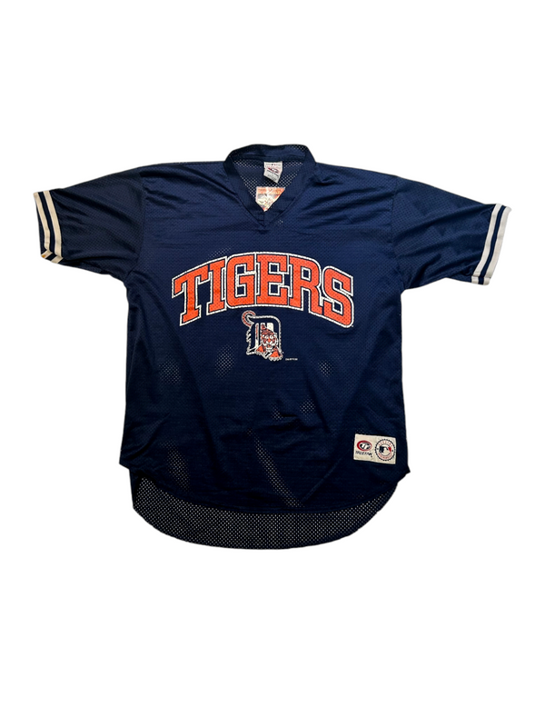 Vintage Detroit Tigers MLB Baseball Jersey Size L