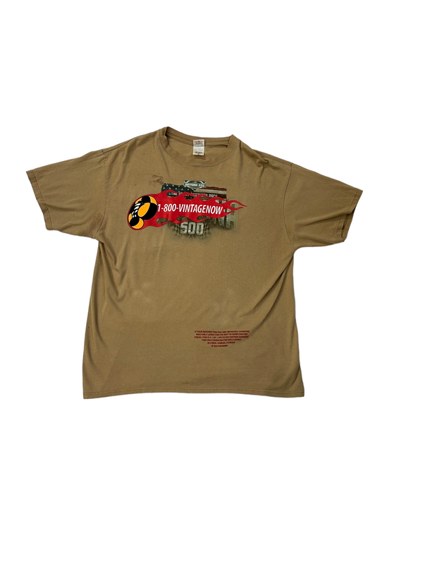 1-800 Vintage Now Daytona 500 Tee Size XL