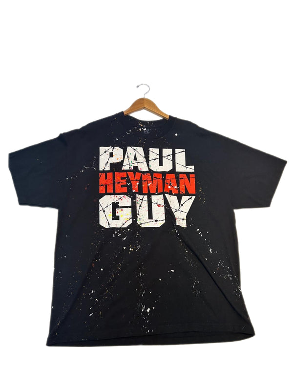 Paint Project Paul Heyman Guy Authentic WWE Tee Size 2XL