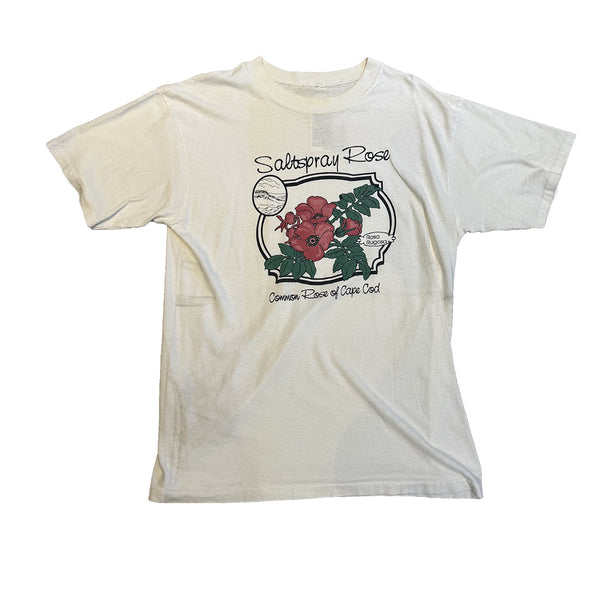 Men’s Vintage Saltspray Rose T-Shirt – Size XL