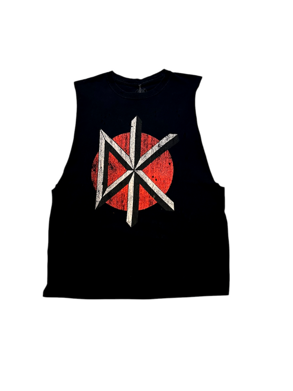 Vintage Dead Kennedys Logo Men's Black Tank Top Size M