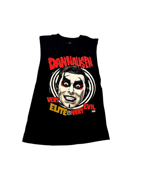 Vintage Danhausen Very Elite, Very Evil Men's Black Tank Top Size M