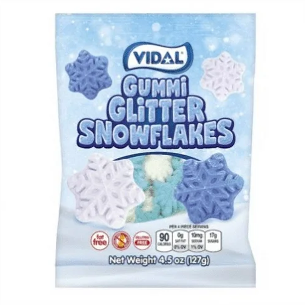 Gummi Glitter Snowflakes Bag