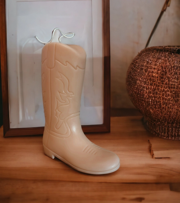 Cowboy Boot Candle