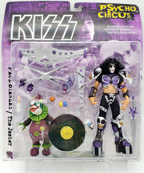 Vintage 1998 Kiss Psycho Circus Collection "The Starbearer" Action Figure Set