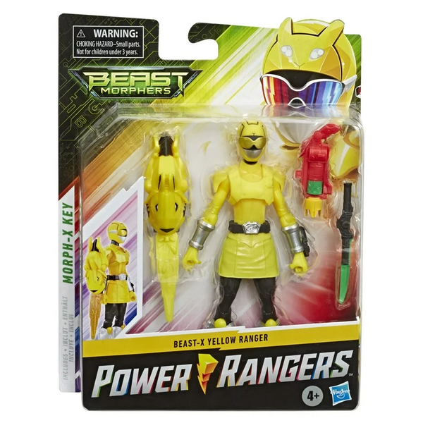 Power Ranger Beast-X Yellow Ranger Action Figure