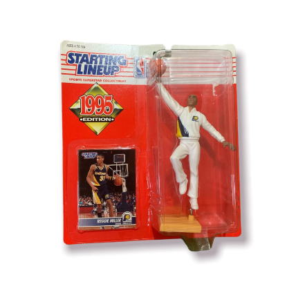 Vintage 1995 NBA Starting Lineup Collectable Reggie Miller