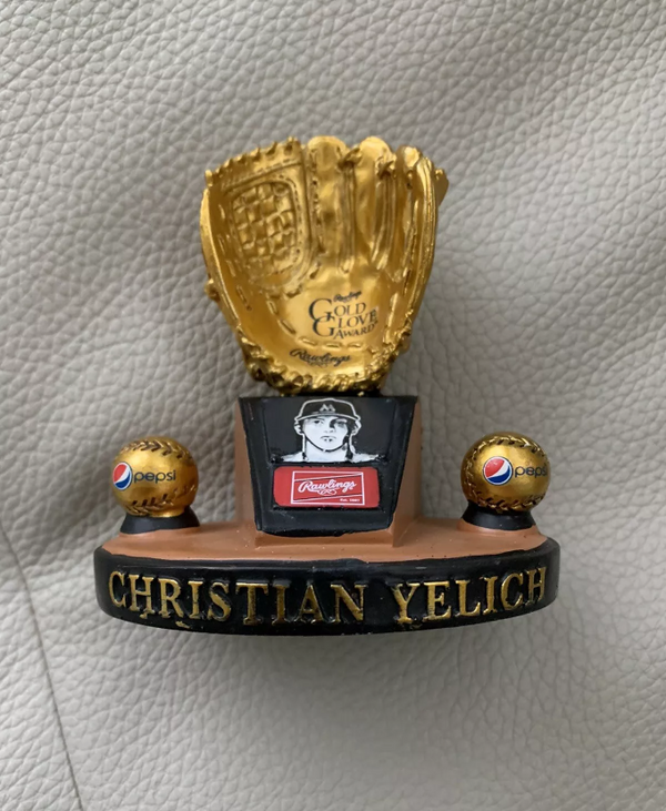 Marlins Christian Yelich Gold Glove Collectors Item