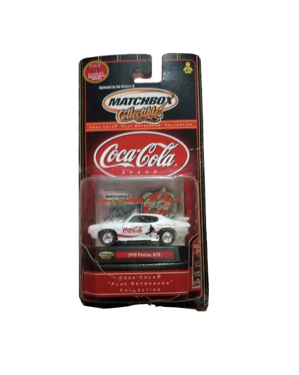 Matchbox Collectibles Coca-Cola 1970 Pontiac GTO