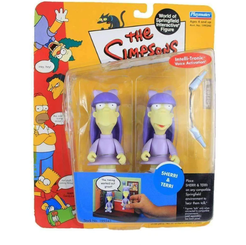 The Simpsons Sherri & Terri Collectable Figures