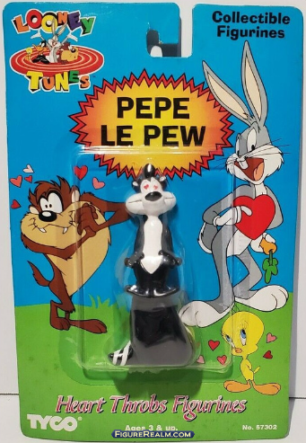 Vintage 1994 Looney Tunes Pepe Le Pew Figurine