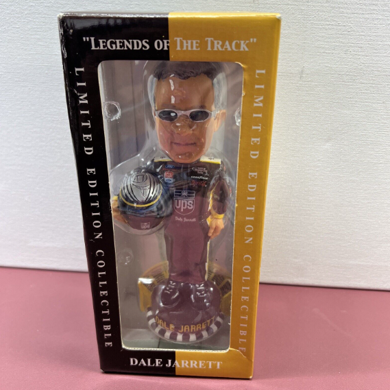 "Legends of the Track" Dale Jarrett Bobble Head UPS