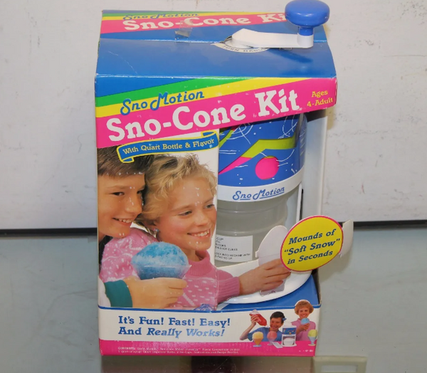 Vintage Sno Cone Kit