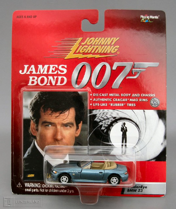 2000 Johnny Lighting James Bond 007 GoldenEye BMW Z3