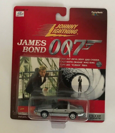 2000 Johnny Lighting James Bond 007 A View to A Kill Chevy Corvette