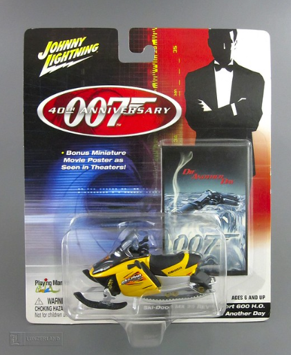 2000 Johnny Lighting James Bond 007 Die Another Day Ski-Doo