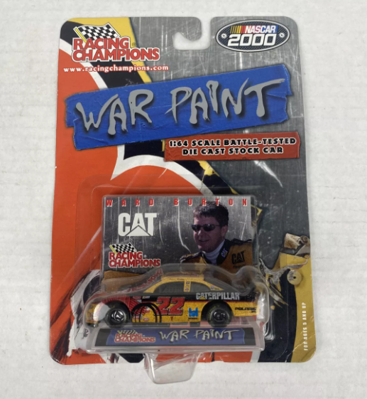 2000 Racing Champions War Paint Ward Burton