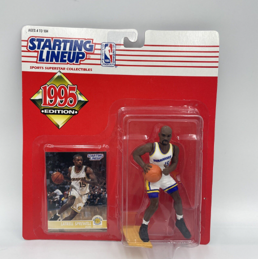 Vintage 1995 Starting Lineup NBA Latrell Sprewell