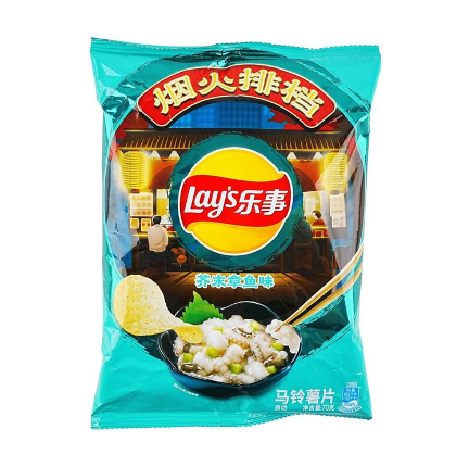 Lays Wasabi Octopus (China)