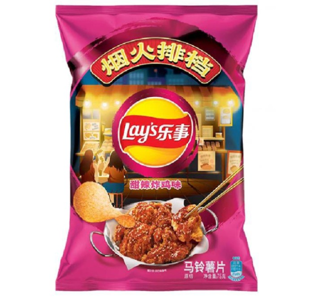 Lays Sweet and Sour Chicken (China)