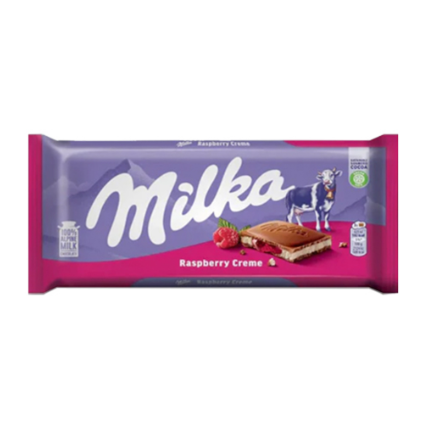 Milka Raspberry Creme (Poland)