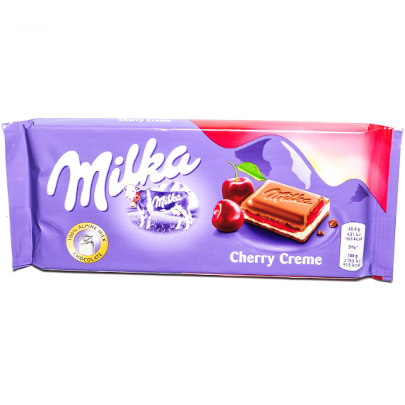 Milka Cherry Cream (Poland)