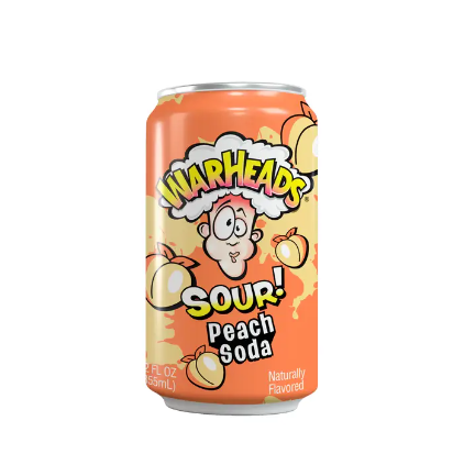 Warheads Peach Soda