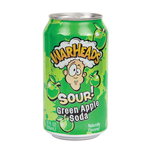 Warheads Sour Apple Soda