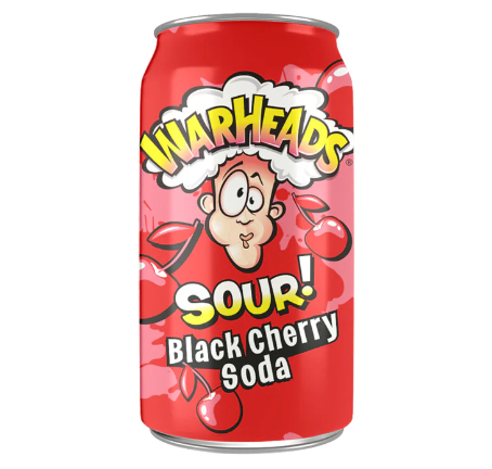 Warheads Sour Black Cherry Soda