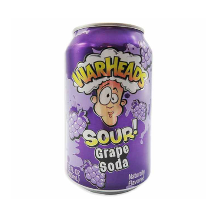 Warheads Sour Grape Soda