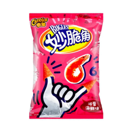 Bugles x Cheetos Tomato Seafood Flavor (China)