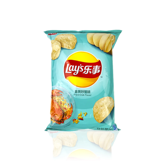 Lay's Fried Crab Potato Chips