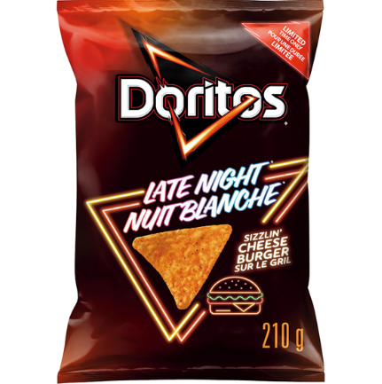 Doritos Late Night Cheese Burger (Canada)