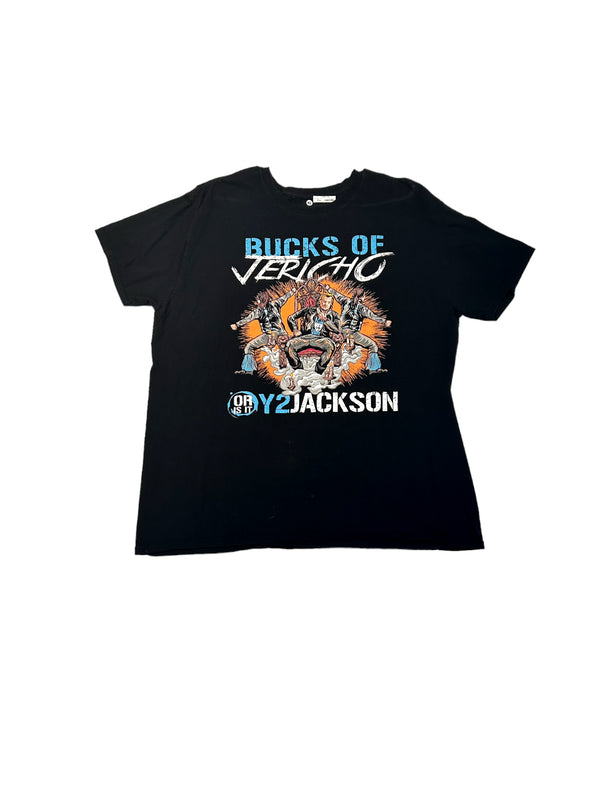 Pro Wrestling Tees Bucks of Jericho Y2 Jackson Tee Size XL